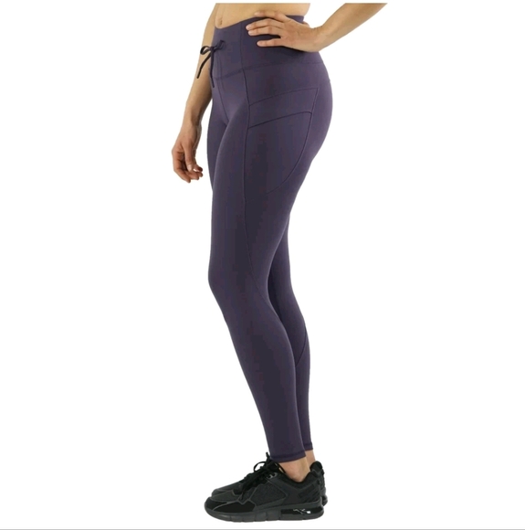 NWT Spyder Women’s Cargo Active Tight/Legging Purple L - Picture 2 of 5